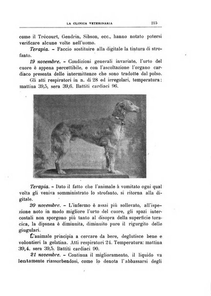 La clinica veterinaria rivista di medicina e chirurgia pratica degli animali domestici