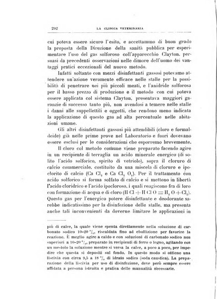 La clinica veterinaria rivista di medicina e chirurgia pratica degli animali domestici