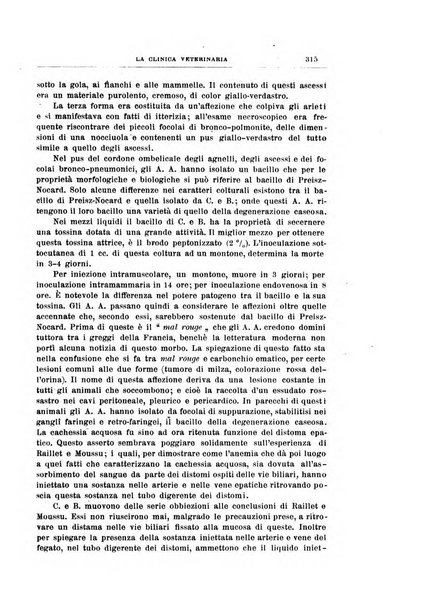 La clinica veterinaria rivista di medicina e chirurgia pratica degli animali domestici