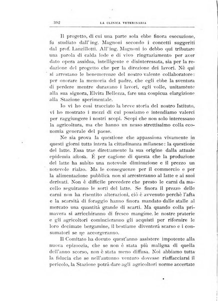 La clinica veterinaria rivista di medicina e chirurgia pratica degli animali domestici