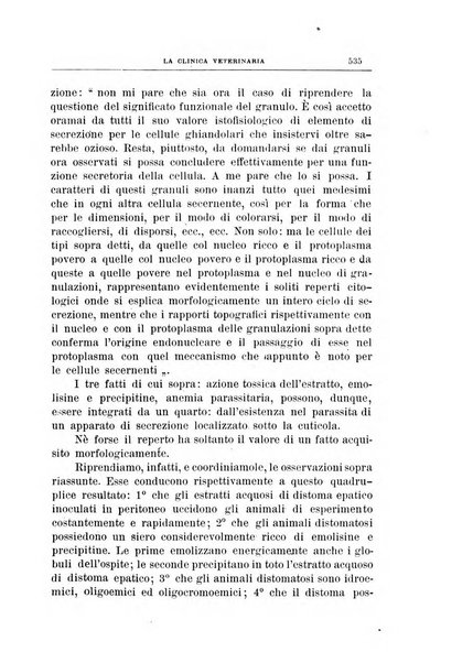 La clinica veterinaria rivista di medicina e chirurgia pratica degli animali domestici