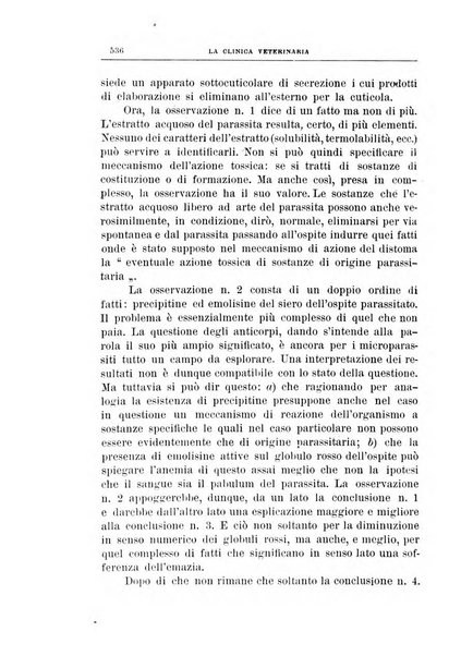 La clinica veterinaria rivista di medicina e chirurgia pratica degli animali domestici