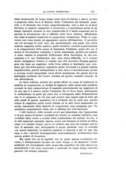 La clinica veterinaria rivista di medicina e chirurgia pratica degli animali domestici