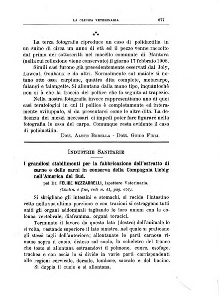 La clinica veterinaria rivista di medicina e chirurgia pratica degli animali domestici