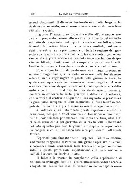 La clinica veterinaria rivista di medicina e chirurgia pratica degli animali domestici