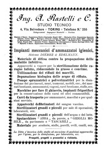 La clinica veterinaria rivista di medicina e chirurgia pratica degli animali domestici