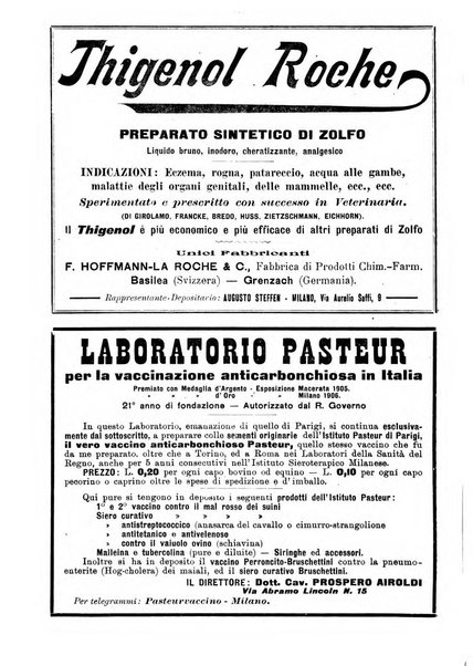 La clinica veterinaria rivista di medicina e chirurgia pratica degli animali domestici