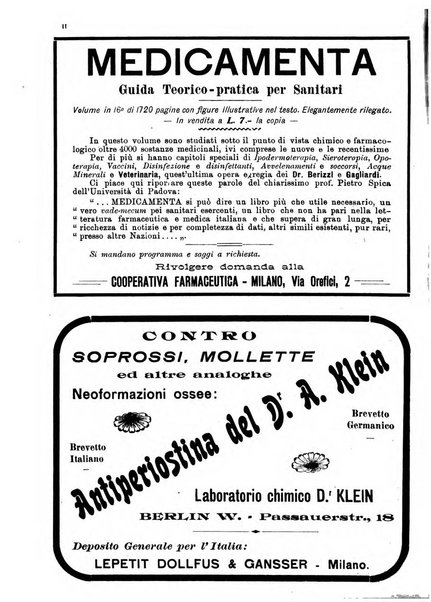 La clinica veterinaria rivista di medicina e chirurgia pratica degli animali domestici