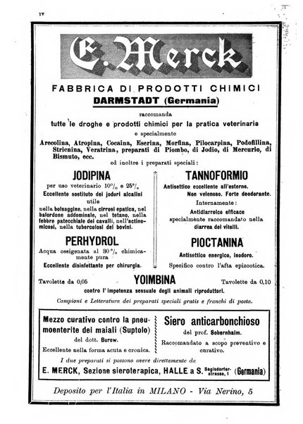 La clinica veterinaria rivista di medicina e chirurgia pratica degli animali domestici