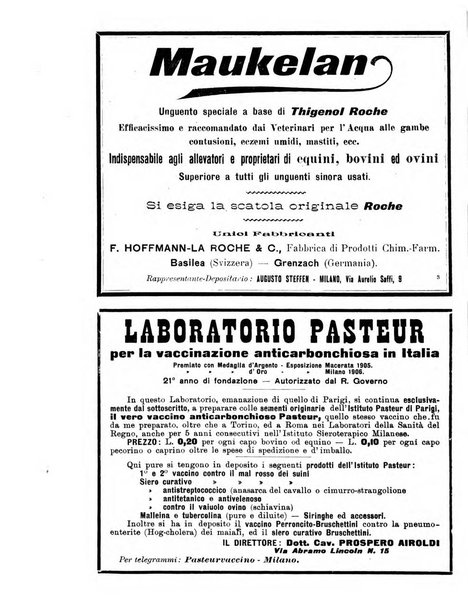 La clinica veterinaria rivista di medicina e chirurgia pratica degli animali domestici