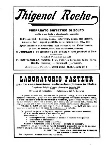 La clinica veterinaria rivista di medicina e chirurgia pratica degli animali domestici