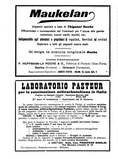 La clinica veterinaria rivista di medicina e chirurgia pratica degli animali domestici