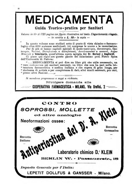 La clinica veterinaria rivista di medicina e chirurgia pratica degli animali domestici