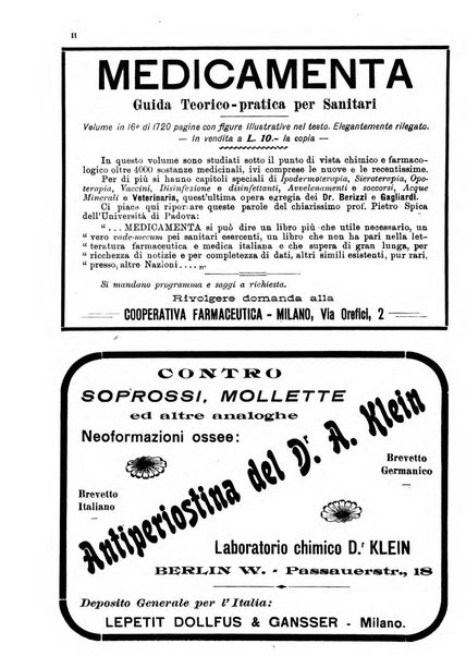 La clinica veterinaria rivista di medicina e chirurgia pratica degli animali domestici