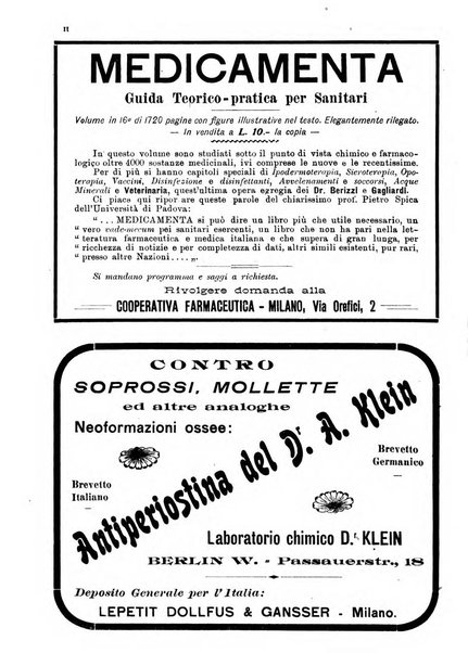 La clinica veterinaria rivista di medicina e chirurgia pratica degli animali domestici