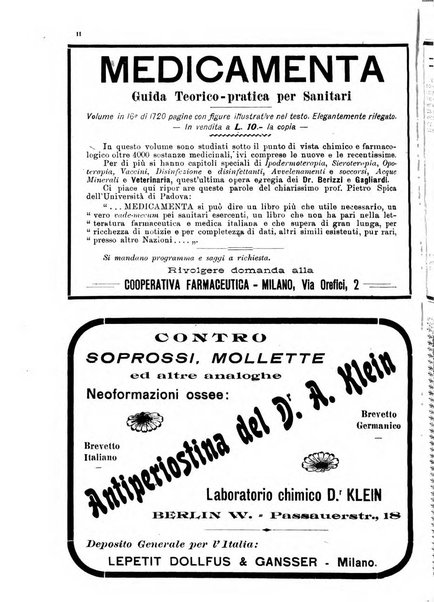 La clinica veterinaria rivista di medicina e chirurgia pratica degli animali domestici