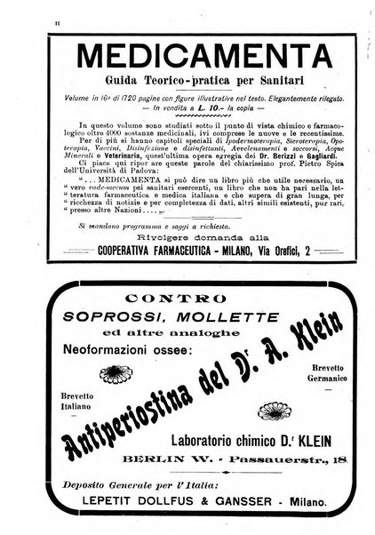 La clinica veterinaria rivista di medicina e chirurgia pratica degli animali domestici