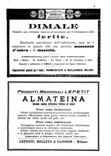 La clinica veterinaria rivista di medicina e chirurgia pratica degli animali domestici