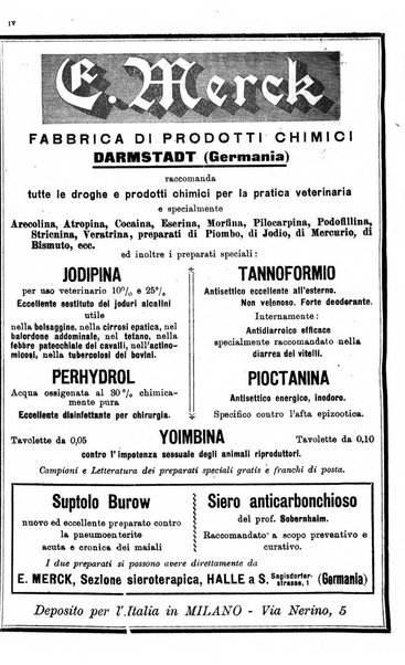 La clinica veterinaria rivista di medicina e chirurgia pratica degli animali domestici