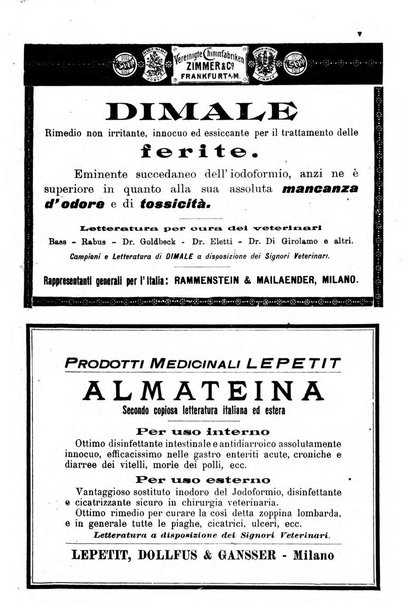 La clinica veterinaria rivista di medicina e chirurgia pratica degli animali domestici