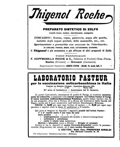 La clinica veterinaria rivista di medicina e chirurgia pratica degli animali domestici