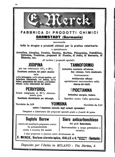 La clinica veterinaria rivista di medicina e chirurgia pratica degli animali domestici