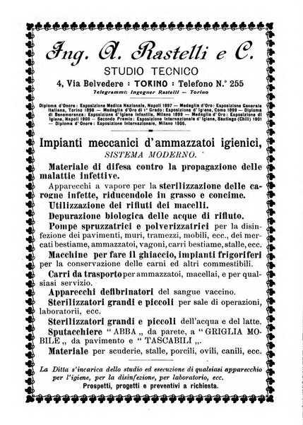 La clinica veterinaria rivista di medicina e chirurgia pratica degli animali domestici