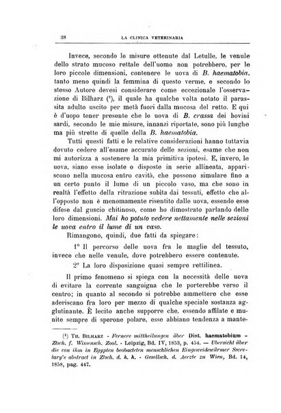 La clinica veterinaria rivista di medicina e chirurgia pratica degli animali domestici