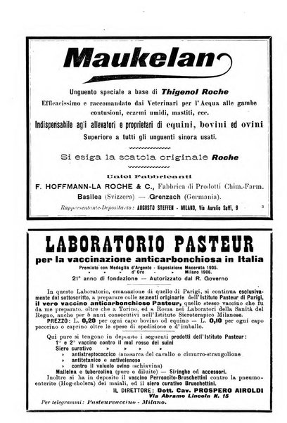 La clinica veterinaria rivista di medicina e chirurgia pratica degli animali domestici