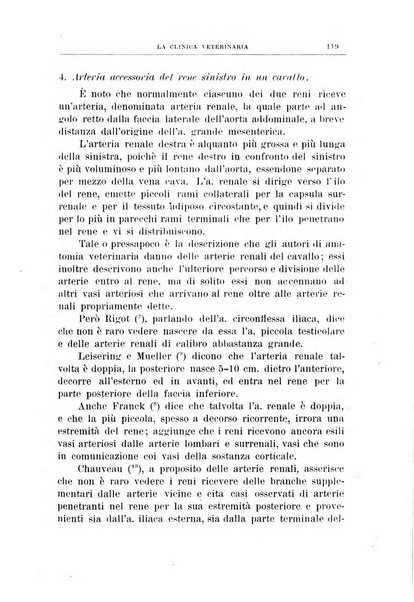 La clinica veterinaria rivista di medicina e chirurgia pratica degli animali domestici