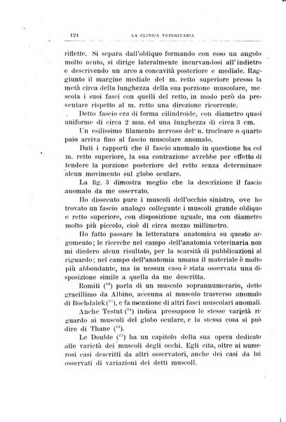 La clinica veterinaria rivista di medicina e chirurgia pratica degli animali domestici