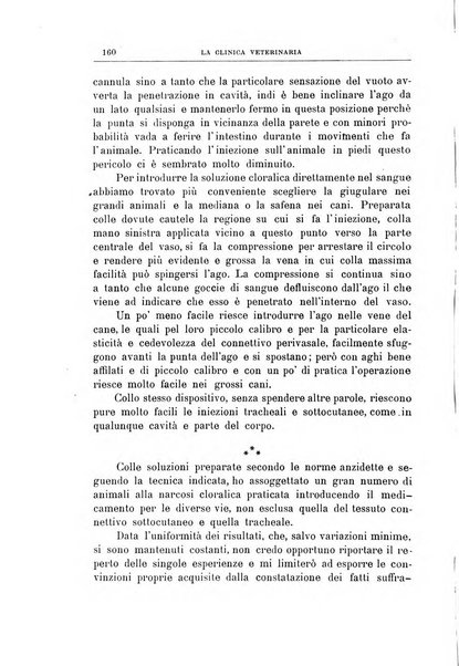 La clinica veterinaria rivista di medicina e chirurgia pratica degli animali domestici