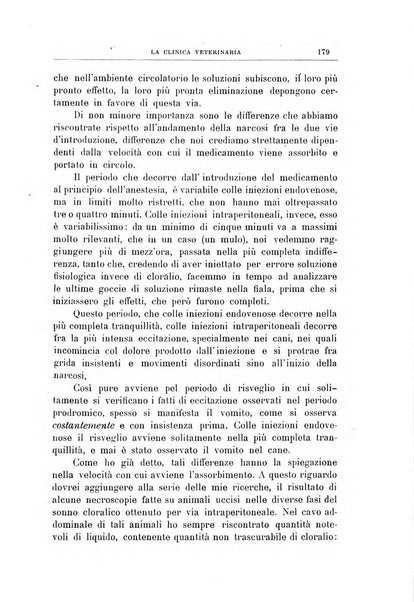 La clinica veterinaria rivista di medicina e chirurgia pratica degli animali domestici