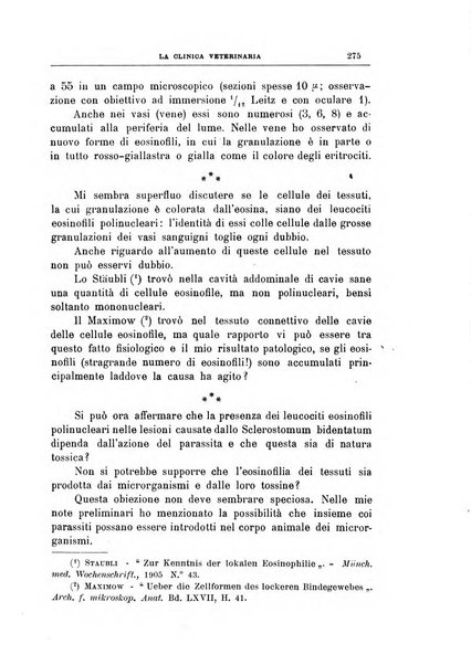 La clinica veterinaria rivista di medicina e chirurgia pratica degli animali domestici