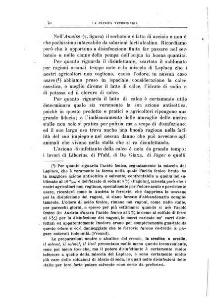 La clinica veterinaria rivista di medicina e chirurgia pratica degli animali domestici