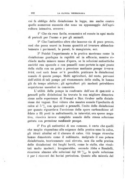 La clinica veterinaria rivista di medicina e chirurgia pratica degli animali domestici