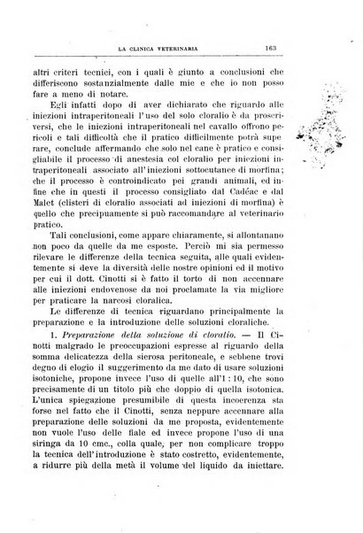 La clinica veterinaria rivista di medicina e chirurgia pratica degli animali domestici