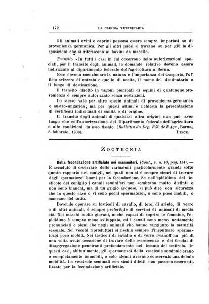 La clinica veterinaria rivista di medicina e chirurgia pratica degli animali domestici