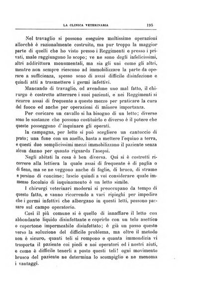 La clinica veterinaria rivista di medicina e chirurgia pratica degli animali domestici