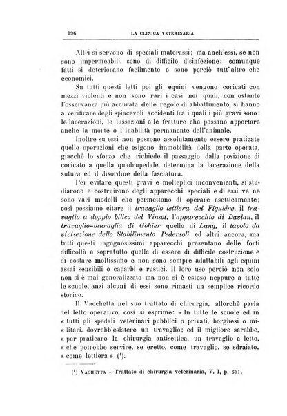 La clinica veterinaria rivista di medicina e chirurgia pratica degli animali domestici