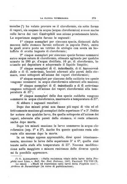 La clinica veterinaria rivista di medicina e chirurgia pratica degli animali domestici