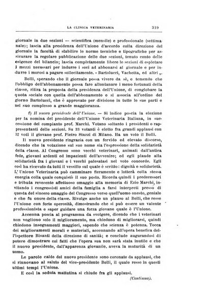 La clinica veterinaria rivista di medicina e chirurgia pratica degli animali domestici