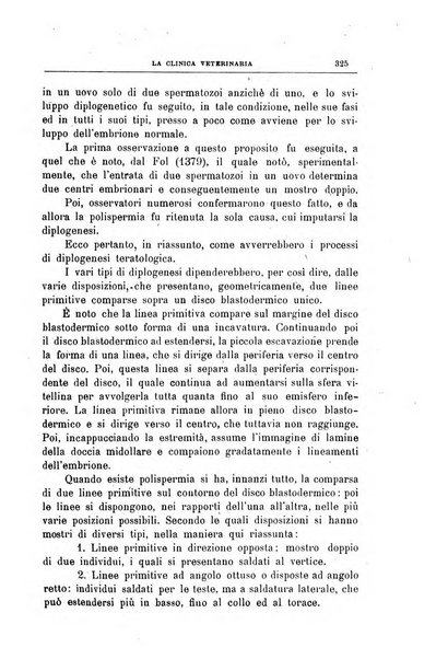 La clinica veterinaria rivista di medicina e chirurgia pratica degli animali domestici