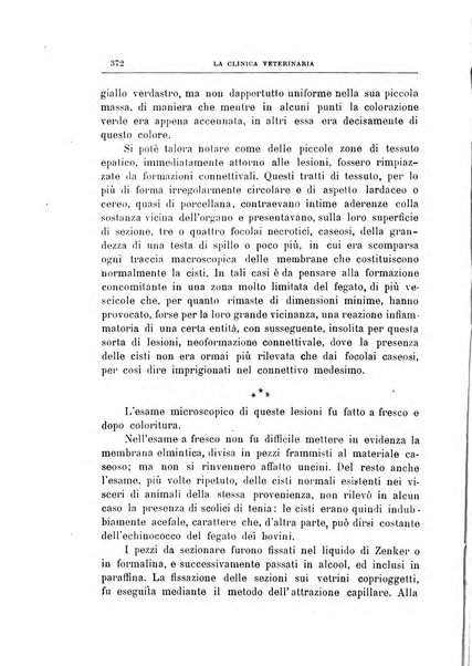 La clinica veterinaria rivista di medicina e chirurgia pratica degli animali domestici