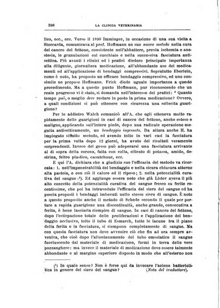 La clinica veterinaria rivista di medicina e chirurgia pratica degli animali domestici