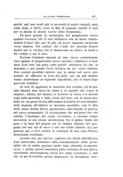 La clinica veterinaria rivista di medicina e chirurgia pratica degli animali domestici