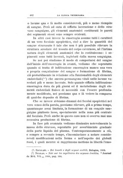 La clinica veterinaria rivista di medicina e chirurgia pratica degli animali domestici