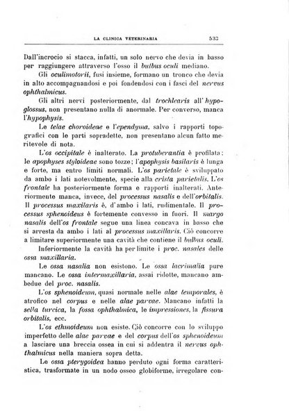 La clinica veterinaria rivista di medicina e chirurgia pratica degli animali domestici