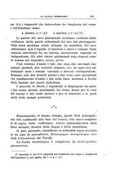 La clinica veterinaria rivista di medicina e chirurgia pratica degli animali domestici