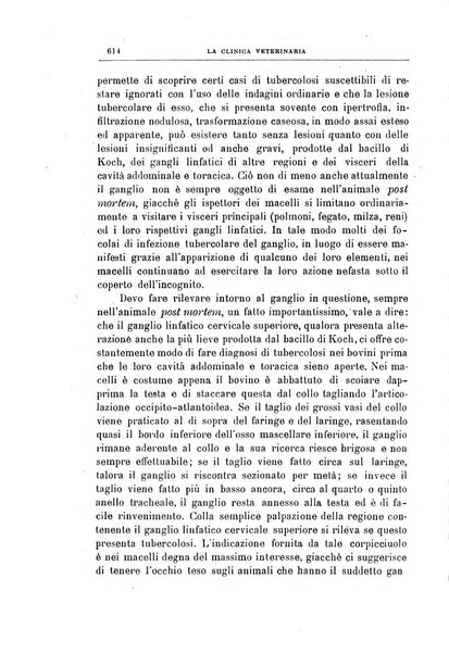 La clinica veterinaria rivista di medicina e chirurgia pratica degli animali domestici